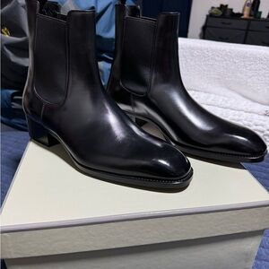 Tom Ford Black Hainaut Chelsea Boot